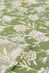 Buy_House This_Green Cotton Printed Genda Phool Bedsheet Set