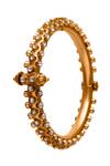 Neeta Boochra_Gold Plated Imitation Diamonds Kundan Embellished Bangle - Single Pc _Online_at_Aza_Fashions