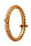 Buy_Neeta Boochra_Gold Plated Imitation Diamonds Kundan Embellished Bangle - Single Pc _Online_at_Aza_Fashions