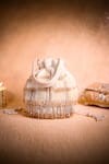 House Of Kosha_Ivory Pearls, Beads, Crystals Rayna Embellished Potli Bag _Online_at_Aza_Fashions