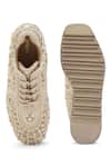 Shop_Anaar_Off White Sharara Embroidered Wedge Sneakers _at_Aza_Fashions