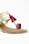 Shop_Signature Sole_Gold Tassel Detail Strap Block Heels _Online_at_Aza_Fashions