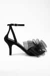 Buy_Signature Sole_Black Embellished Big Bow Pencil Heels _at_Aza_Fashions