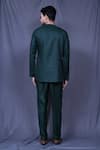 Shop_Arihant Rai Sinha_Green Cotton Solid Full Sleeve Shirt And Pant Set _at_Aza_Fashions
