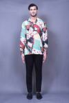 Arihant Rai Sinha_Multi Color Soft Cotton Printed Shirt _Online_at_Aza_Fashions