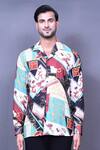 Buy_Arihant Rai Sinha_Multi Color Soft Cotton Printed Shirt _Online_at_Aza_Fashions