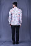 Shop_Arihant Rai Sinha_White Cotton Embroidery Botanic Flower Print Shirt _at_Aza_Fashions
