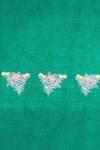 Modarta_Green Pashmina Placement Embroidered Shawl _at_Aza_Fashions