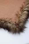 Shop_MODARTA_Brown Fur Fine Wool Shawl _Online_at_Aza_Fashions