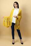 Buy_Modarta_Yellow Pashmina Floral Basket Embroidered Shawl _at_Aza_Fashions