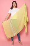 Buy_Modarta_Yellow Abstract Embroidered Pashmina Stole _Online_at_Aza_Fashions