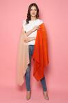 Buy_Modarta_Orange Shaded Pashmina Stole _Online_at_Aza_Fashions