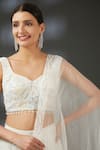 Buy_Vedika Soni_Ivory Crepe Embroidery Sequin Sweetheart Neck Blouse Sharara Set _Online_at_Aza_Fashions