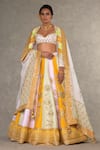 Buy_Masaba_Pink Lehenga And Blouse Raw Silk Embellished Dori Nimbu Mirchi Embroidered Set _at_Aza_Fashions