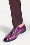 Shop Morf Purple Oxford Shoes at Aza Fashions Shop_Morf_Purple Oxford Shoes_at_Aza_Fashions