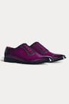 Buy Morf Purple Oxford Shoes Online at Aza Fashions Buy_Morf_Purple Oxford Shoes_Online_at_Aza_Fashions