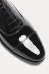 Morf_Black Patent Captoes Oxford Shoes  _Online_at_Aza_Fashions