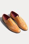 Buy_Morf_Yellow Oxford Wingtip Brogue Shoes_at_Aza_Fashions