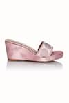 Riya Jaisinghani_Pink Embellished Aadya Crystal Wedges _Online_at_Aza_Fashions