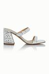 Riya Jaisinghani_Silver Embellished Kavya Crystal Satin Heels _Online_at_Aza_Fashions