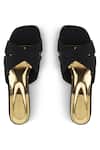 Shop_Crimzon_Black Maria Criss Cross Strap Heels _at_Aza_Fashions