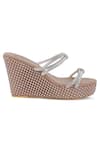 Crimzon_Silver Stardust Swarovski Embellished Wedges _Online_at_Aza_Fashions