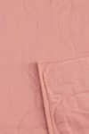 Shop_House This_Pink Cotton Satin Silsako Geometric Quilted Bedcover _Online_at_Aza_Fashions