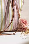 Buy_Amyra_Brown New Yorker Striped Tote Bag _Online_at_Aza_Fashions