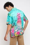 Shop_LoudLess_Multi Color Cotton Printed Corel Reef Shirt  _at_Aza_Fashions