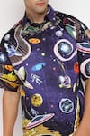 Shop_LoudLess_Multi Color Cotton Printed Space Shirt  _Online_at_Aza_Fashions