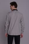 Shop_Lacquer Embassy_Grey Cotton Cut And Sew Baltoro Shirt  _at_Aza_Fashions