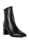 Vanilla Moon_Black Troy Pointed Toe Ankle Boots _Online_at_Aza_Fashions