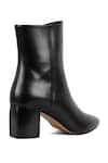 Shop_Vanilla Moon_Black Troy Pointed Toe Ankle Boots _Online_at_Aza_Fashions