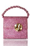 Buy_X Feet Above_Pink Embellished Bijoux Structured Mini Bag _at_Aza_Fashions