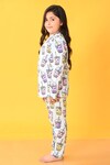 Anthrilo_Blue Super Soft Cotton Printed Bubble Tea Night Suit_Online_at_Aza_Fashions