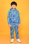 Buy_Anthrilo_Blue Cotton Rich Warm Fleece Printed Football Sweatshirt Jogger Set  _at_Aza_Fashions