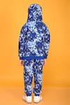 Shop_Anthrilo_Blue Cotton Rich Warm Fleece Printed Tie-dye Hoodie And Jogger Set  _at_Aza_Fashions