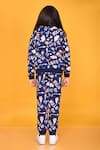 Shop_Anthrilo_Blue Cotton Rich Warm Fleece Printed Ice Cream Zipper Hoodie And Jogger Set _at_Aza_Fashions