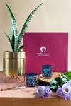 Buy_Manor House_Gold Iron And Glass Waves & Paisley Gift Set _at_Aza_Fashions