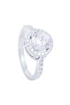 Shop_Prata_White Imitation Diamonds Round Halo Solitaire Ring _at_Aza_Fashions