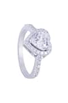 Shop_Prata_White Imported Cubic Zirconia Heart Halo Solitaire Ring _at_Aza_Fashions