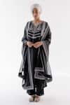 Buy Ridhimaa Gupta Black Silk Organza, Viscose, Cotton Embroidery Marahaba Floral Kurta Pant Set at Aza Fashions Buy_Ridhimaa Gupta_Black Silk Organza, Viscose, Cotton Embroidery Marahaba Floral Kurta Pant Set _at_Aza_Fashions