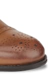 Buy_Hats Off Accessories_Brown Textured Oxford Shoes  _Online_at_Aza_Fashions