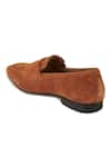 Buy_HATS OFF ACCESSORIES_Brown Embellished Buckle Monk Loafers  