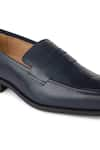 Buy_Hats Off Accessories_Blue Pointed Toe Plain Penny Loafers 