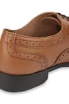 HATS OFF ACCESSORIES_Brown Genuine Leather Cut Work Loafers _Online