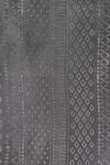 Ode & Cloe_Grey 100% Cotton Foil Print, Tribal Runner And Mat Set_Online_at_Aza_Fashions
