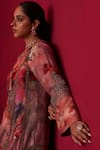 Buy_Adaara Couture_Pink Cotton Silk Printed And Embroidered Floral Bliss Kurta & Sharara Set _Online_at_Aza_Fashions