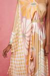Vedika M Multi Color Satin Sequins One Shoulder Asymmetric Printed Dress at Aza Fashions Vedika M_Multi Color Satin Sequins One Shoulder Asymmetric Printed Dress _at_Aza_Fashions