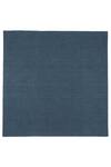 Kaleen India Blue 100% Wool Handwoven Solid Octagon Shaped Rug at Aza Fashions Kaleen India_Blue 100% Wool Handwoven Solid Octagon Shaped Rug_at_Aza_Fashions